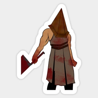 pyramid head Sticker